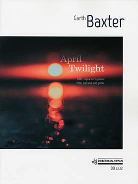Illustration de April twilight pour flûte, soprano et guitare