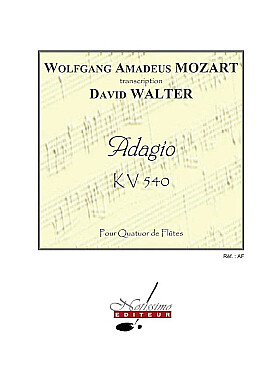 Illustration mozart adagio kv 540 (tr. walter)