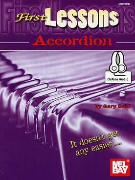 Illustration first lessons accordion