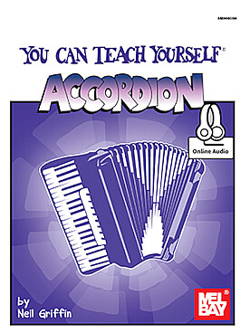 Illustration griffin you can teach yourself accordion