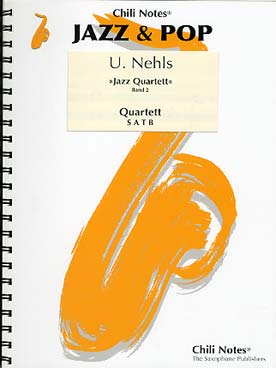 Illustration de NO USE BLUES, JAZZQUARTETTE BAND 2 (SATB)