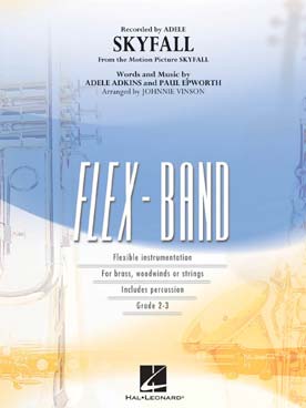 Illustration de Skyfall (5-Part flexible band and opt. strings)