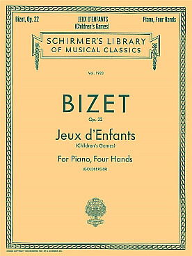 Illustration bizet jeux d'enfants op. 22