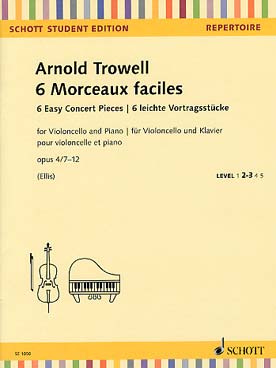 Illustration trowell morceaux faciles op. 4