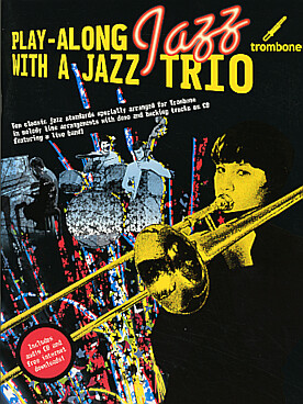 Illustration de PLAY-ALONG JAZZ WITH A JAZZ TRIO