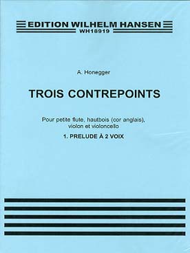 Illustration honegger trois contrepoints n° 1