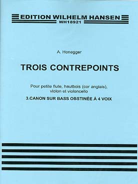 Illustration honegger trois contrepoints n° 3