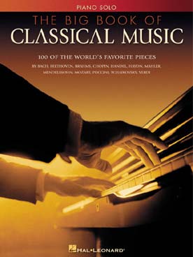 Illustration big book of classical music