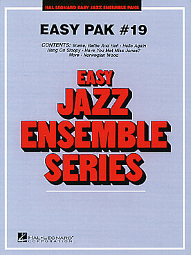 Illustration de EASY JAZZ ENSEMBLE avec accès audio - Pak # 19