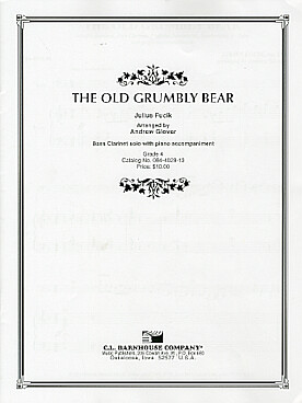 Illustration fucik the old grumbly bear op. 210