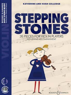 Illustration colledge  stepping stones violon/piano