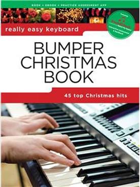 Illustration really easy keyboard bumper christmas