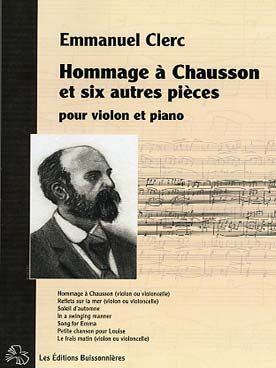 Illustration clerc hommage a chausson
