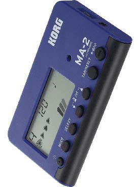 Illustration metronome korg ma 2 bleu