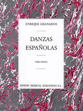 Illustration de 12 Danses espagnoles en recueil