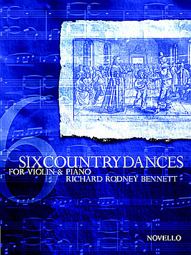 Illustration bennett six country dances violon