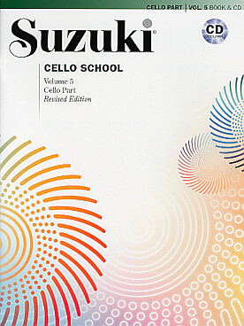 Illustration de SUZUKI Cello School (édition révisée) - Vol. 5 + CD