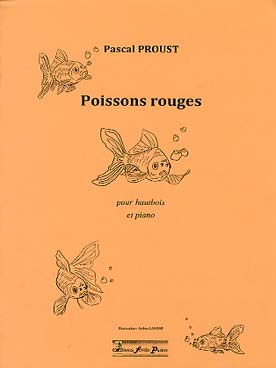 Illustration proust poissons rouges