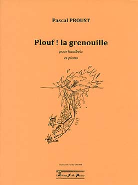 Illustration de Plouf ! La grenouille