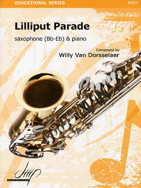 Illustration de Lilliput parade pour saxophone si b