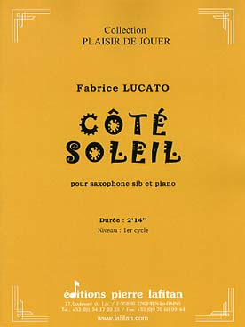 Illustration de Côté soleil pour saxophone ténor si b