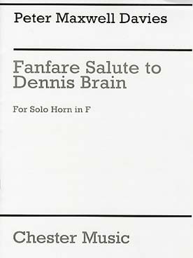 Illustration de Fanfare salute to Dennis Brain