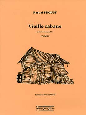 Illustration de Vieille cabane pour trompette en si b ou ut