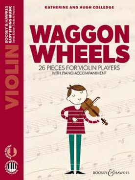 Illustration colledge  waggon wheels violon/piano tel