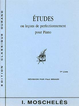 Illustration de Etudes ou leçon de perfectionnement op. 70 - Vol. 1  