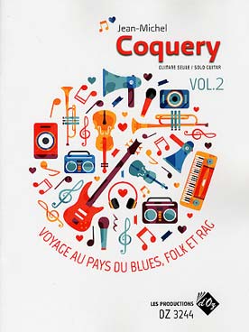 Illustration de Voyage au pays du blues, folk et rag - Vol. 2