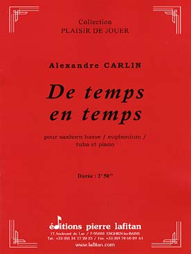 Illustration carlin de temps en temps