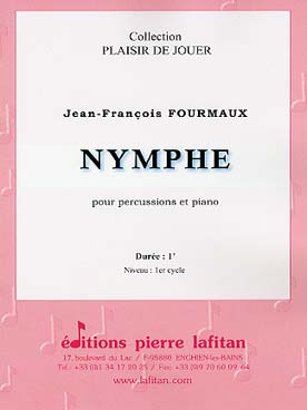 Illustration de Nymphe pour percussions et piano