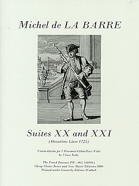 Illustration de Suites XX et XXI du 12e livre de 1725