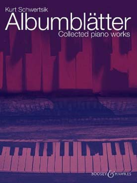 Illustration de Albumblätter, collected piano works