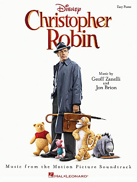 Illustration de Jean-Christophe et Winnie (Christopher Robin), adaptation cinématographique de Winnie l'ourson - Piano facile