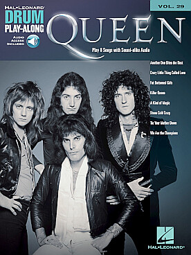 Illustration de DRUM PLAY ALONG - Vol. 29 : Queen