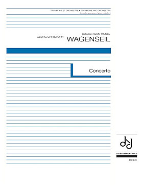 Illustration wagenseil concerto trombone