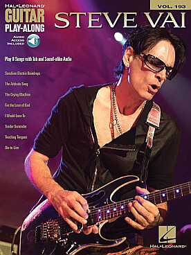 Illustration de GUITAR PLAY ALONG - Vol.193 : Steve Vai