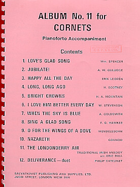 Illustration album n° 11 for cornets