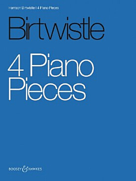 Illustration de 4 Piano pieces