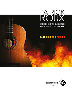 Illustration roux heart, soul and passion