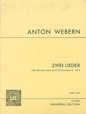 Illustration webern lieder (2) op. 8