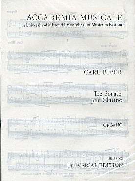 Illustration de Tre Sonate pour trompette et orchestre - Parties séparées