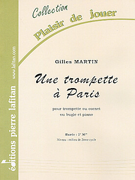 Illustration martin gilles trompette a paris (une)