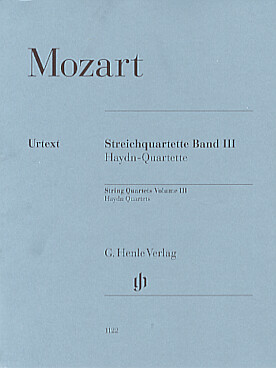 Illustration de Quatuors à cordes - Vol. 3 : dédiés à Haydn KV 387, 421, 458, 428, 464, 465 (parties séparées)