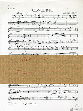 Illustration de Concerto pour trombone (ou alto) et orchestre - Parties séparées