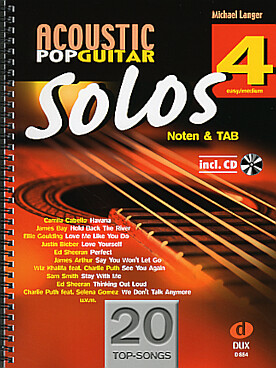 Illustration acoustic pop guitar solos vol. 4