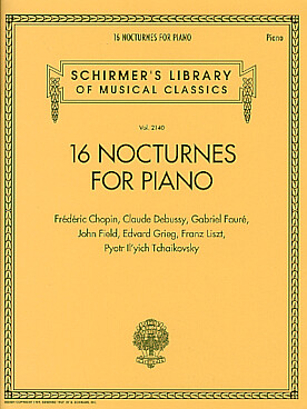 Illustration de 16 NOCTURNES de Chopin, Fauré, Liszt...
