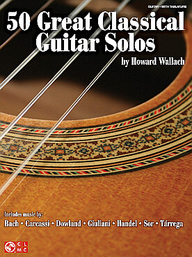 Illustration de 50 GREAT CLASSICAL GUITAR SOLOS