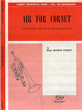 Illustration de Air for cornet    